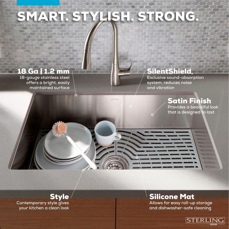KOHLER Ludington Farmhouse Apron Front Stainless Steel 32 in. Single Bowl Kitchen Sink Kit with Accessories