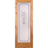 24 in. x 80 in. 1 Lite Harvest Smooth Primed MDF Interior Door Slab - Super Arbor