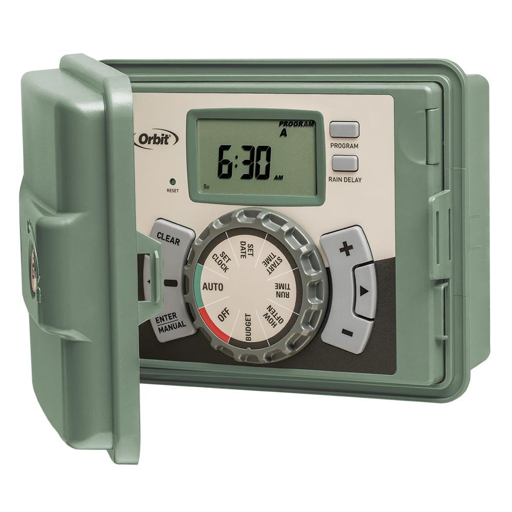 4-Station Easy-Set Logic Indoor/Outdoor Irrigation Controller - Super Arbor