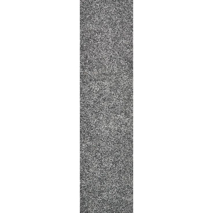 Floorigami It's Magic Smoke Texture Peel and Stick 9 in. x 36 in. Plank Carpet Tile (6-Tiles/Case)