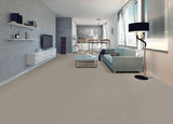STAINMASTER Essentials Blue Diamonds I 15-ft Greige Textured Carpet (Indoor)