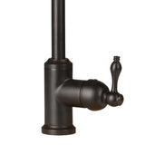 All-in-One Copper 42 in. Triple Bowl Kitchen Farmhouse Apron Front Sink with Spring Faucet in Oil Rubbed Bronze - Super Arbor