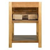 Avondale 24 in. Vanity Cabinet Only in Weathered Pine - Super Arbor