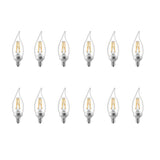 Philips 40-Watt Equivalent B11 Dimmable LED Light Bulb Soft White (12-Pack)