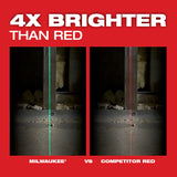 Milwaukee M12 12-Volt Lithium-Ion Cordless Green Cross Line & 4-Points Laser, Tool Only (3624-20)