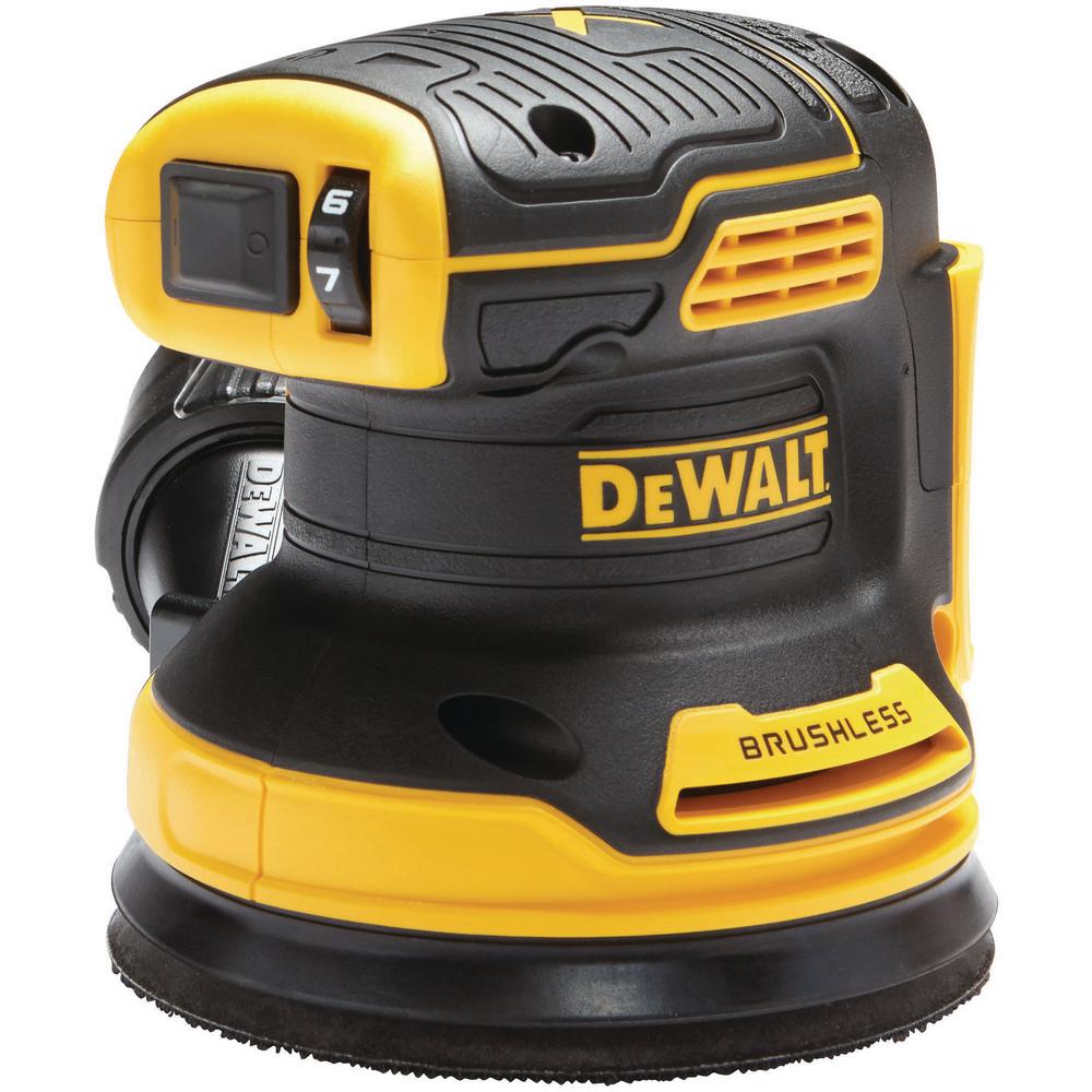 20-Volt MAX Li-Ion Cordless Brushless Jigsaw (Tool-Only) with 5 in. Sander (Tool-Only), Battery 5 Ah, Charger and Bag - Super Arbor