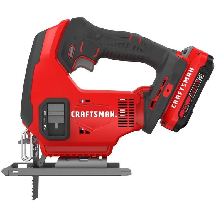 CRAFTSMAN V20 20-Volt Max Variable Speed Keyless Jigsaw (Battery Included)
