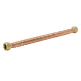 3/4 in. FIP x 3/4 in. FIP Copper Water Heater Connector - Super Arbor