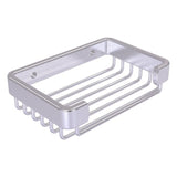 Allied Brass Rectangular Soap Basket in Unlacquered Brass