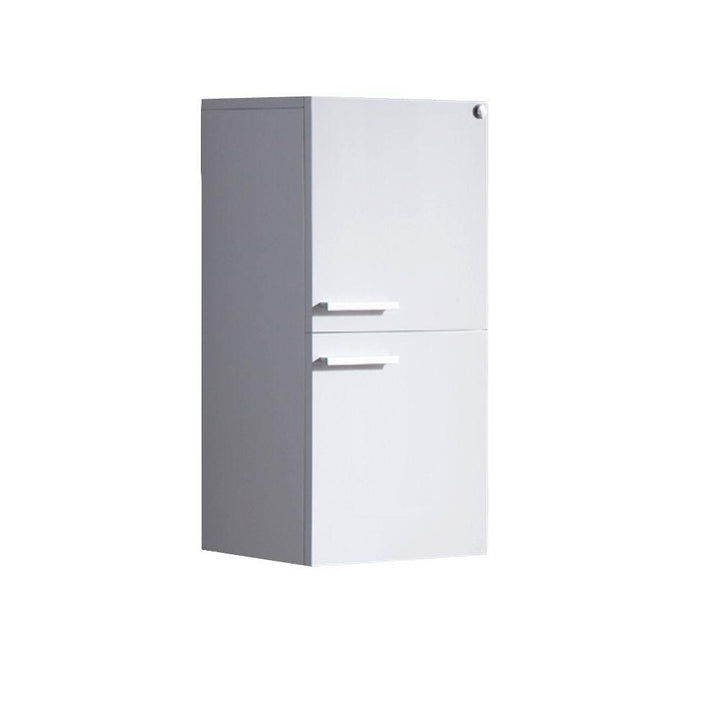 12-63/100 in. W x 27-1/2 in. H x 12 in. D Bathroom Linen Storage Cabinet in White - Super Arbor