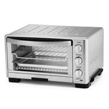 6-Slice Silver Toaster Oven Broiler