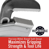 48 in. Model 848 Aluminum Straight Pipe Wrench - Super Arbor