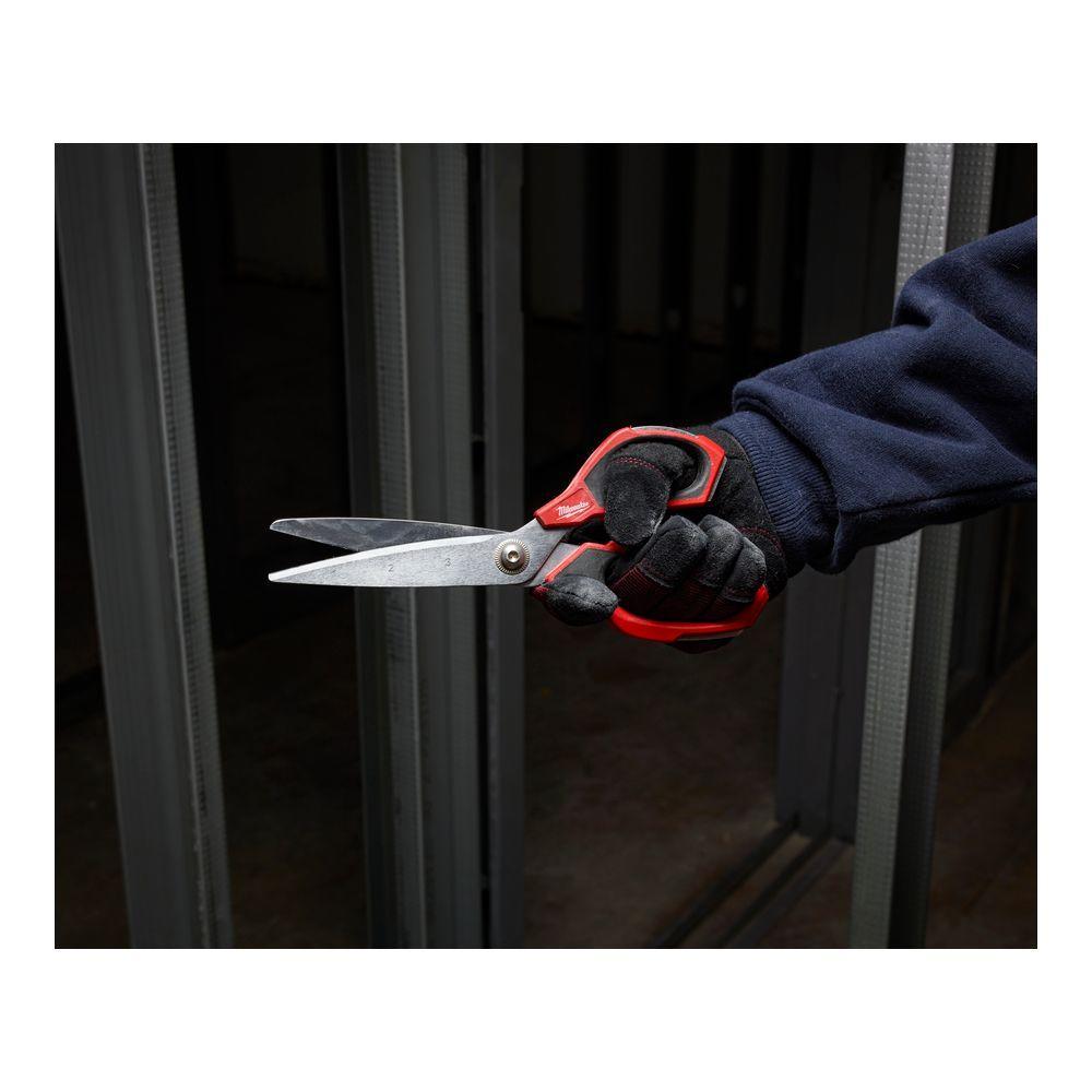 Jobsite Straight Scissors W/ 25 ft. Compact Tape Measure - Super Arbor