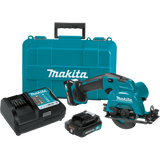 Makita 12V max CXT Lithium‑Ion Cordless 3-3/8 in. Circular Saw Kit with Case (2.0Ah)