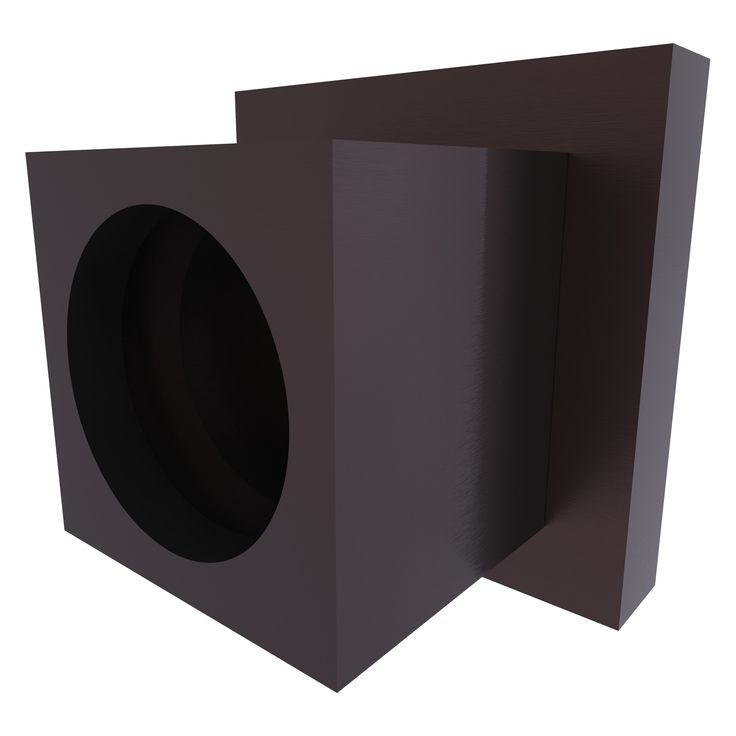 Allied Brass Montero Collection Shower Rod Brackets in Matte Black