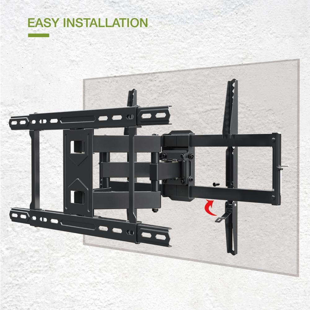 Large Full-Motion TV Wall Mount for 42 in. - 80 in. Flat Panel TV - Super Arbor