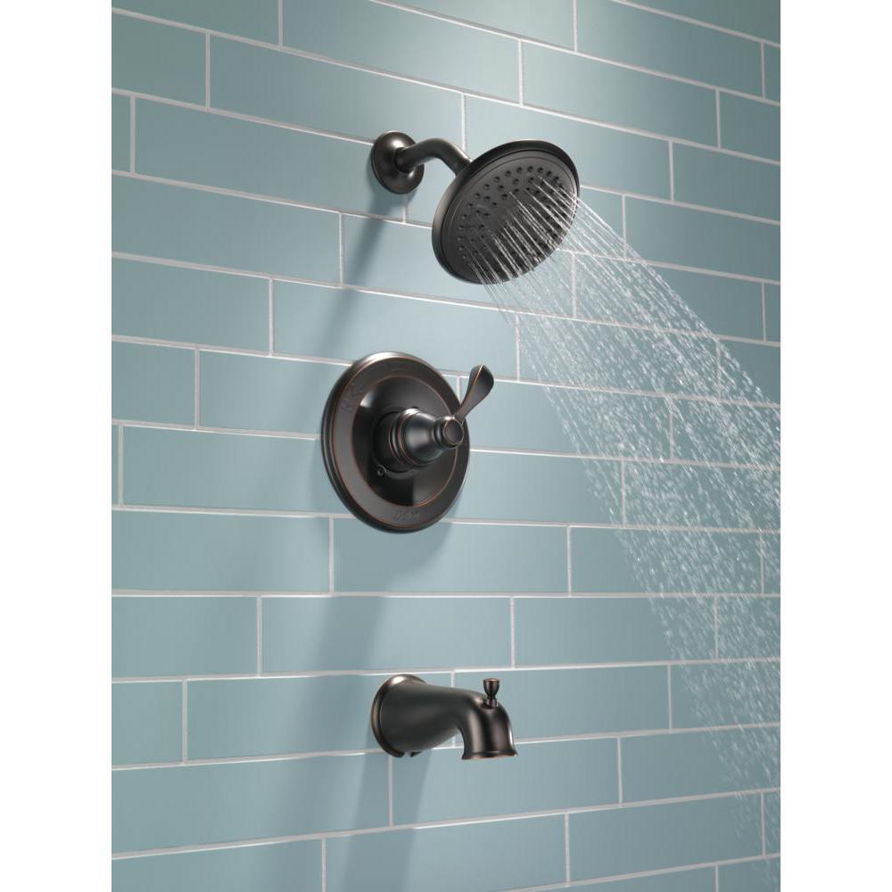 Porter Single-Handle 3-Spray Tub and Shower Faucet in Oil Rubbed Bronze (Valve Included) - Super Arbor