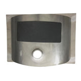 Hardy 16.5 in. Undermount Bathroom Sink in Stainless Steel