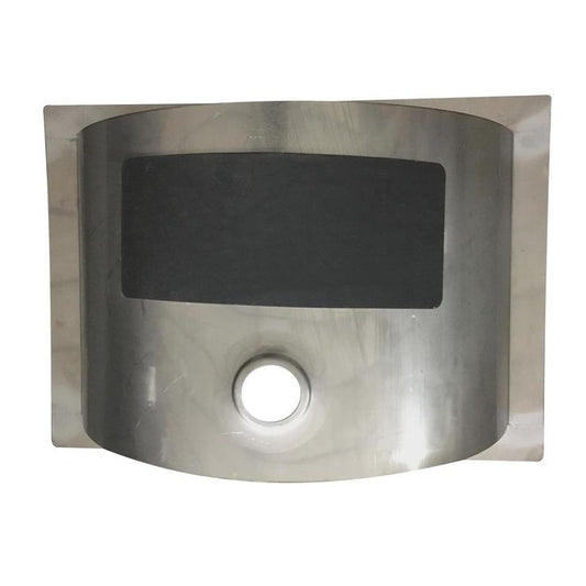 Hardy 16.5 in. Undermount Bathroom Sink in Stainless Steel