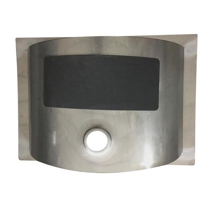 Hardy 16.5 in. Undermount Bathroom Sink in Stainless Steel