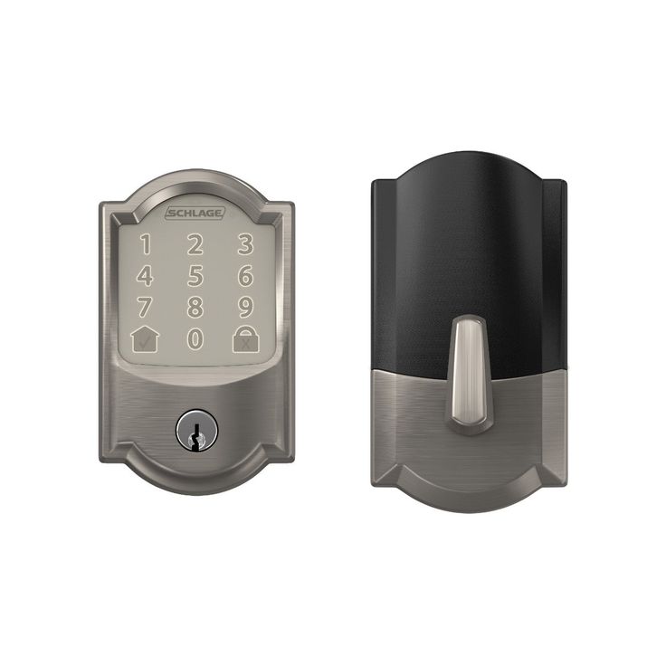 Camelot Encode Smart Wifi Door Lock with Alarm in Aged Bronze