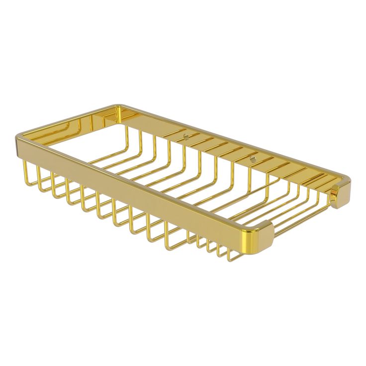 Allied Brass Rectangular Combination Shower Basket in Brushed Bronze