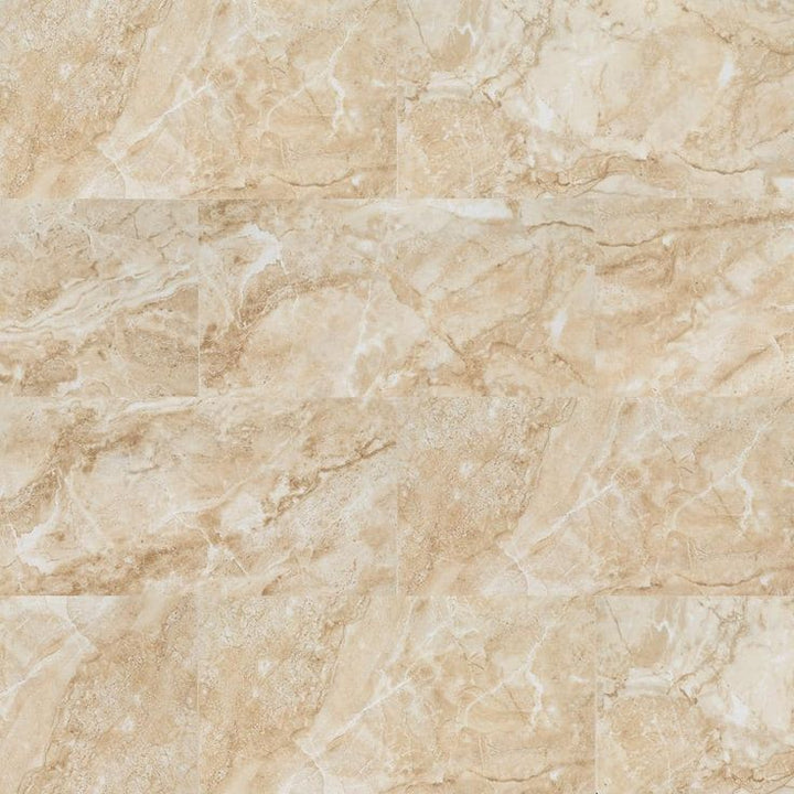 Cancun Beige 12 in. x 24 in. Glazed Ceramic Floor and Wall Tile (16 sq. ft. / case)