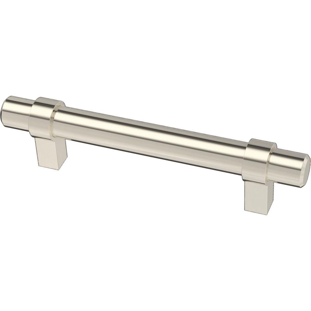 Essentials 3-3/4 in. (96mm) Center-to-Center Wrapped Matte Black Bar Pull (24-Pack) - Super Arbor
