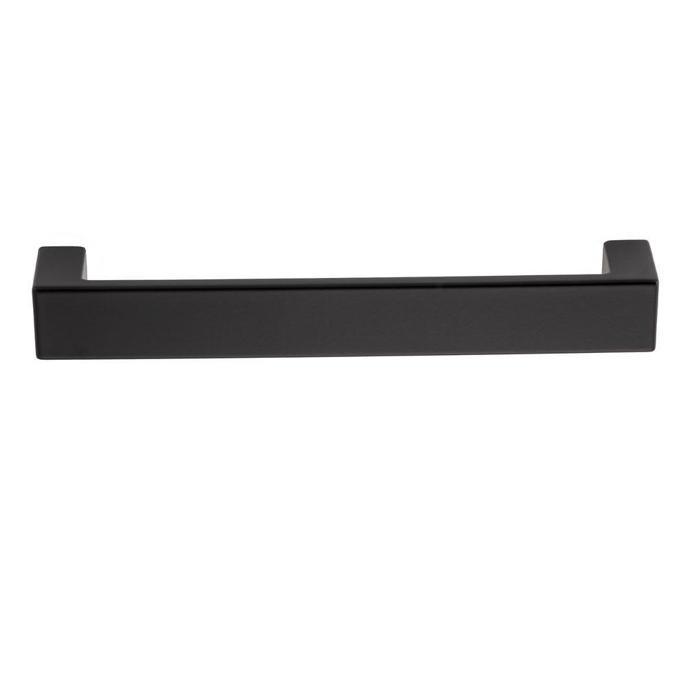 Redmond 5-1/4 in. Matte Black Drawer Pull (10-Pack) - Super Arbor