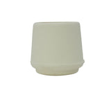 1-1/2 in. Off-White Rubber Leg Tips (2 per Pack) - Super Arbor