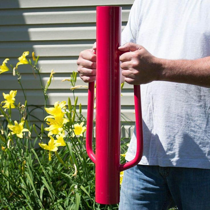 Everbilt 3 in. x 9 in. x 24 in. Metal Fence Post Driver