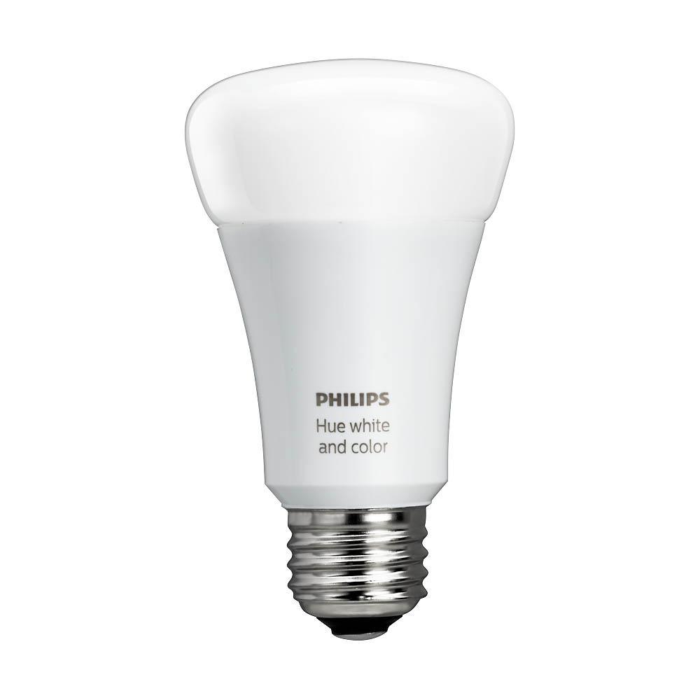 White and Color Ambiance A19 LED 60W Equivalent Dimmable Smart Wireless Light Bulb with Bluetooth - Super Arbor