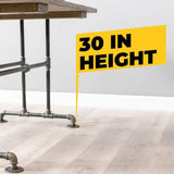 3/4 in. Black Pipe x 3 ft. L x 30 in. H Bridge Design Kitchen Table Kit