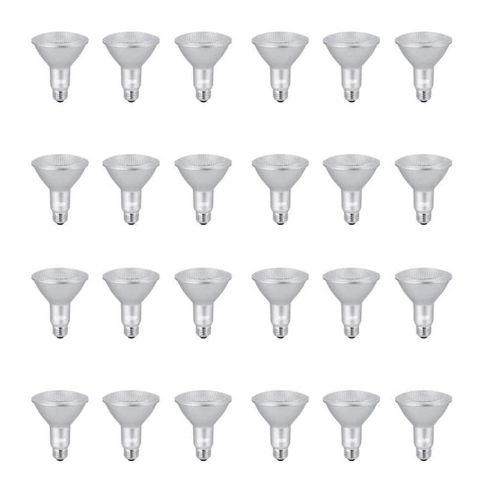 Feit Electric 75-Watt Equivalent PAR30 Dimmable CEC Title 24 Compliant LED ENERGY STAR 90+ CRI Flood Light Bulb Bright White (24-Pack)