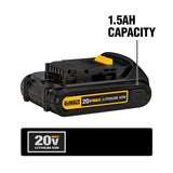 20-Volt MAX Compact Lithium-Ion 1.5Ah Battery Pack (4-Pack) - Super Arbor