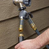Dual Flex Connect Shut-Off Hose Adaptor - Super Arbor