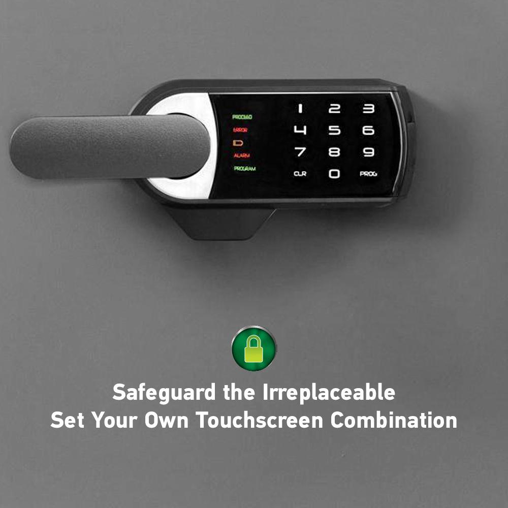 SFW205TWC 2.0 cu. ft. Fireproof Safe and Waterproof Safe with Touchscreen Keypad - Super Arbor