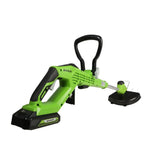 Greenworks 24-Volt 11 in. TORQDRIVE String Trimmer, 2Ah USB Battery and Charger Included ST24B214