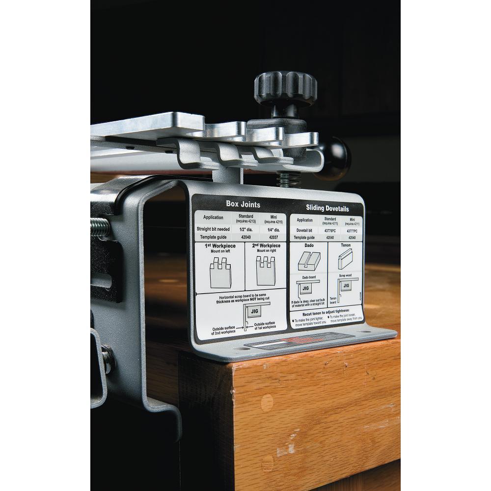 12 in. Deluxe Dovetail Jig Combination Kit - Super Arbor
