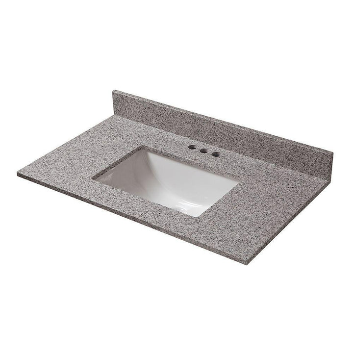 37 in. W x 19 in. D Granite Vanity Top in Napoli - Super Arbor