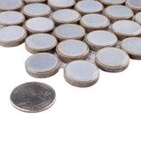 Merola Tile Hudson Penny Round Grey Eye 12 in. x 12 in. Porcelain Mosaic Tile (10.74 sq. ft. / Case)