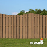 Olympic Maximum 5 gal. Teak Semi-Transparent Exterior Stain and Sealant in One - Super Arbor