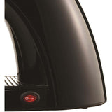 1-Cup Black Single Serve Coffee Maker with Removable Filter