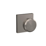Custom Bowery Matte Black Collins Trim Combined Interior Door Knob - Super Arbor