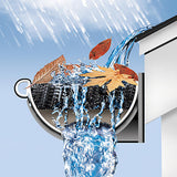 EZ 4 ft. Plastic Foam Filter Gutter Guard for 6 in. Half Round (8-Pack)