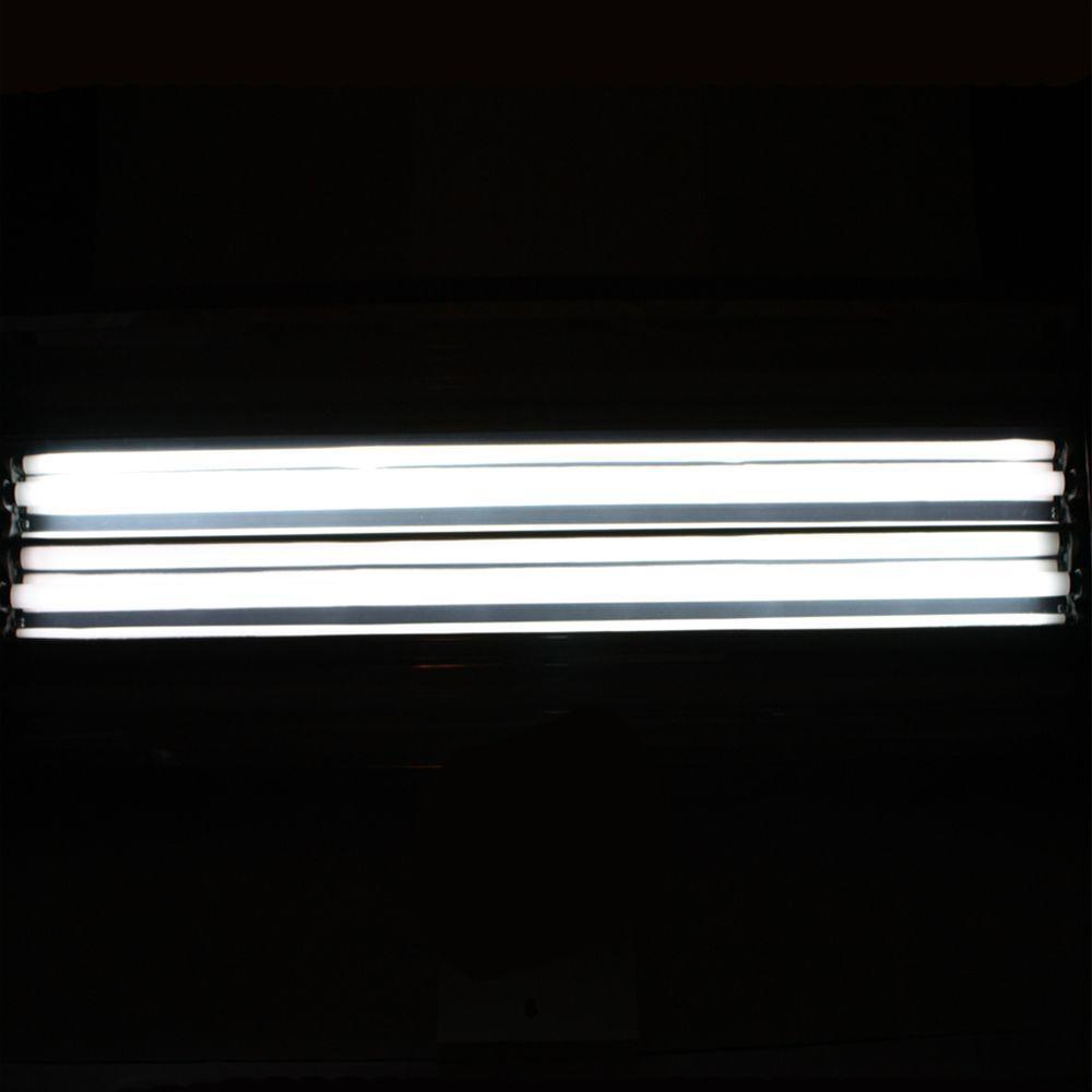 2 ft. 4-Bulb T5 High Output Copper Fluorescent Grow Light Fixture with Timer - Super Arbor