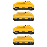 20-Volt MAX Compact Lithium-Ion 4.0Ah Battery Pack (2-Pack)