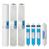 Ultimate Indoor Reverse Osmosis 240 GPD Commercial-Grade Drinking Water Filtration System