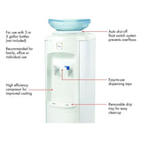 3-5 Gal. Room/Cold Temperature Top Load Floor Standing Water Cooler Dispenser with Adjustable Cold Thermostat Settings