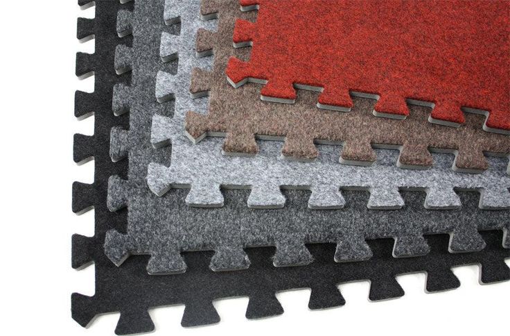 IncStores Eco-Soft Carpet Foam Tiles 2' x 2' Trade Show Gym Play Room Flooring (6 tile pack)